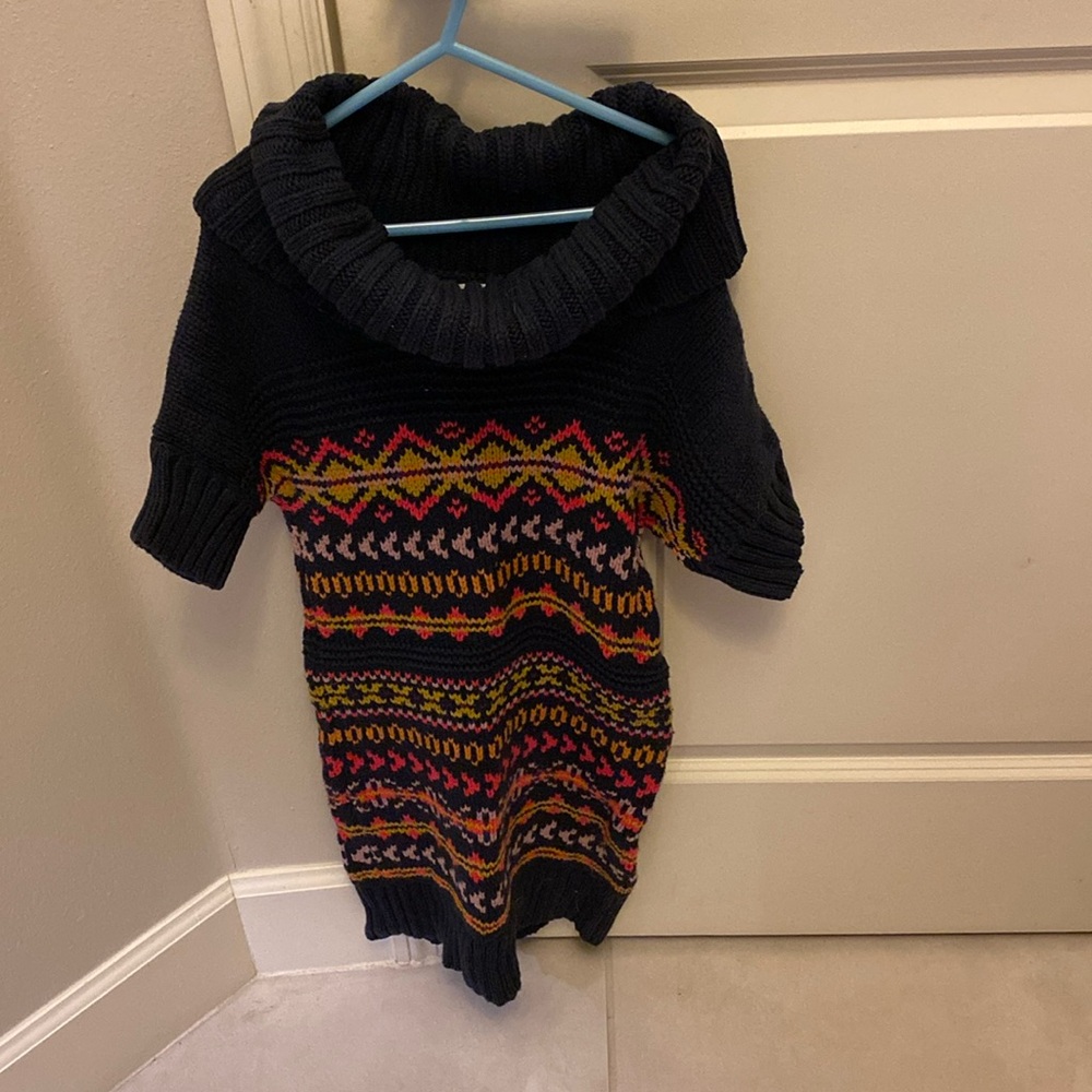 Willow Blossom | Girl's fair isle sweater dress M